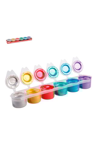 6 Potjes Plakkaatverf - 6 x 15 ml