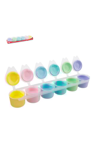 6 Potjes Plakkaatverf - 6 x 15 ml