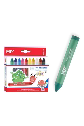 10 Waskrijtjes - Multicolor