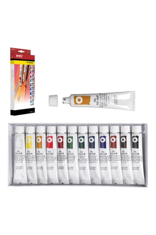 12 Tubes Olieverf - 12 x 12 ml