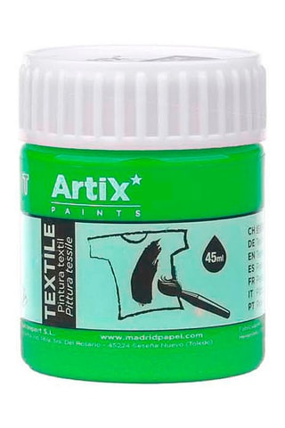 6 Potjes Textielverf - 6 x 45 ml - Lichtgroen