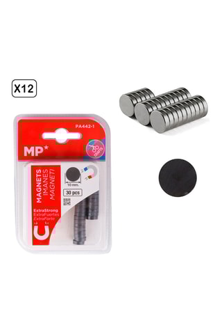 12 x 30 Ronde Magneten - 10 mm