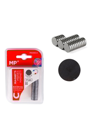 12 x 17 Ronde Magneten - 15 mm