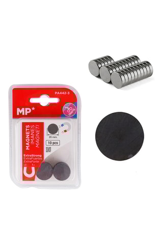 12 x 10 Ronde Magneten - 20 mm