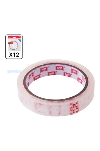 12 Rollen Plakband - 50 x 0,024 m