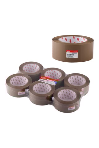 6 Rollen Plakband - 0,048 x 100 m 
