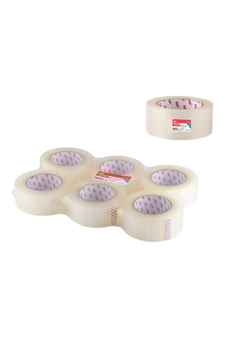 6 Rollen Plakband - 0,048 x 150 m 