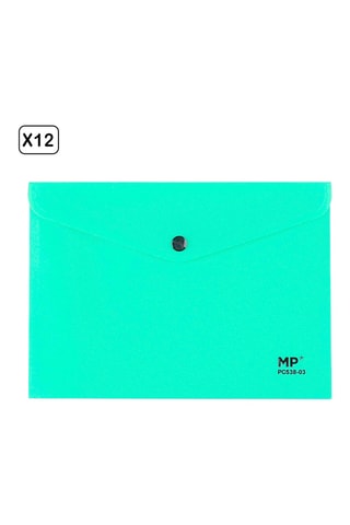 12 Enveloppen - Turquoise