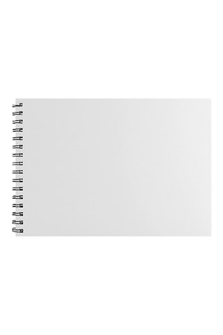 6 Spiraalschriften - 24 Vellen - Wit - 210 x 297 mm