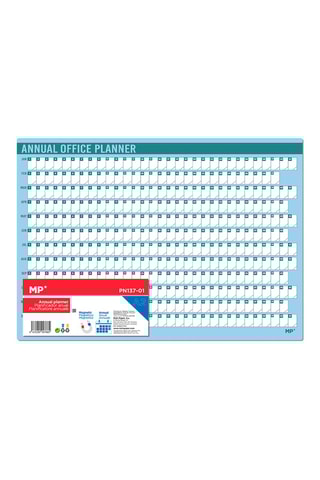Magnetische Jaarplanner - A2-formaat