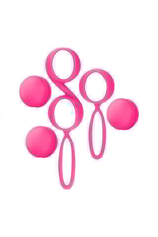3 boules de geisha - Rose - 13 cm