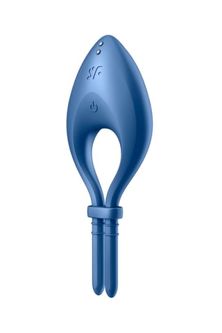 Anneau vibrant Satisfyer Bullseye - Bleu