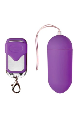 Œuf vibrant - Violet - 7,5 cm