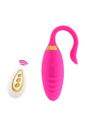 Œuf vibrant télécommandé waterproof - Fuchsia - 6 cm