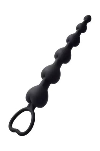 Perles anales - Noir - 18,8 cm