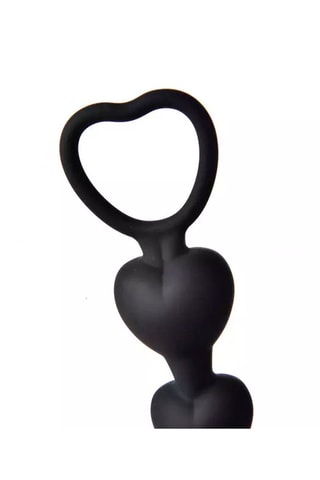 Perles anales - Noir - 18,8 cm