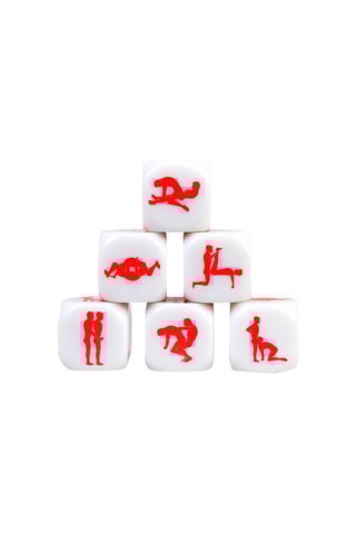 1 dé Kamasutra homo hommes 6 faces