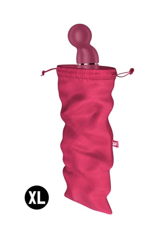 Sac de rangement pour sextoy - Rouge - 19 x 39 cm