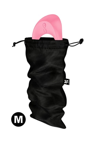 Sac de rangement pour sextoy - Noir - 12 x 24 cm