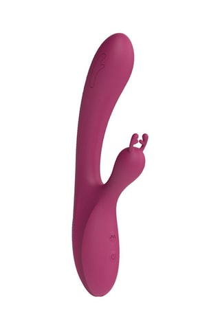 Vibromasseur Rabbit - Violet - 23 cm