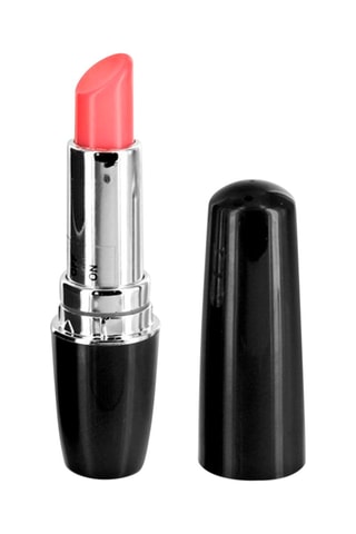 Vibromasseur Rouge à Lèvres waterproof - Noir - 9,3 cm