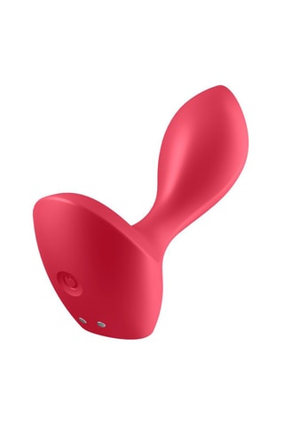 Vibromasseur anal - Rouge - 11 cm