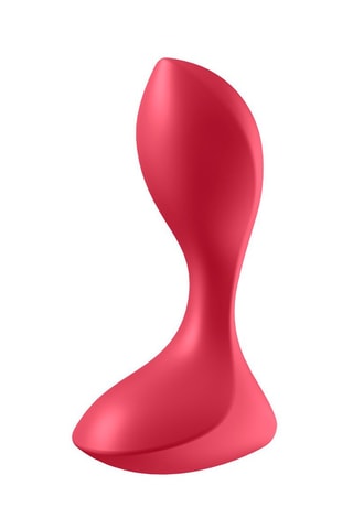 Vibromasseur anal - Rouge - 11 cm
