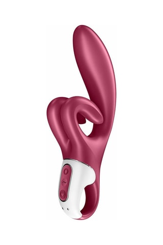 Vibromasseur Satisfyer Rabbit Touch Me - Fuchsia - 21 cm
