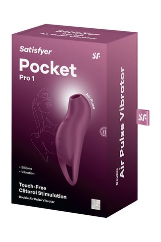 Vibromasseur Satisfyer Pocket Pro 1 waterproof - Violet