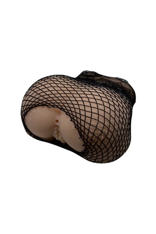 Masturbateur vibrant Nude et noir - 10 cm