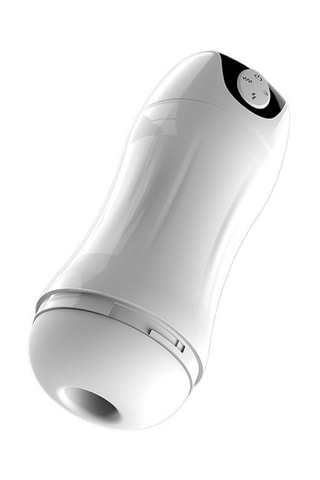 Masturbateur Deluxe - Blanc - 21 cm