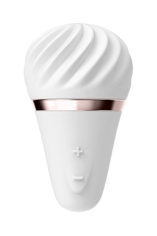 Stimulateur clitoridien Satisfyer Little Wand - Blanc