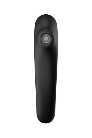 Stimulateur clitoridien waterproof Sastisfyer Dual Kiss - Noir - 19 cm