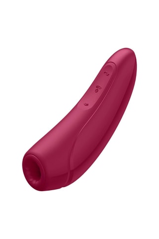 Stimulateur clitoridien Satisfyer Curvy 1+ - Bordeaux