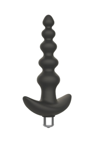 Plug anal vibrant - Noir - 17,5 cm