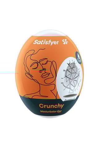 Œuf masturbateur waterproof Crunchy Satisfyer