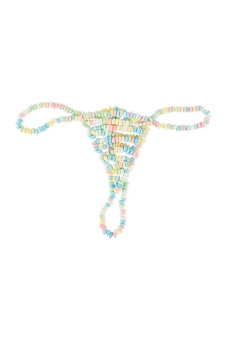 String femme comestible - Multicolore