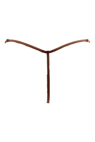 String en dentelle - Taupe