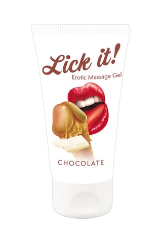 Huile de massage comestible 2-en-1 - Chocolat blanc - 50 ml