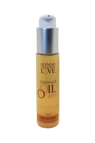 Huile de massage comestible - Noix de coco - 50 ml