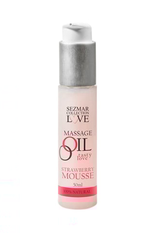 Huile de massage comestible Tasty love - Fraise - 50 ml
