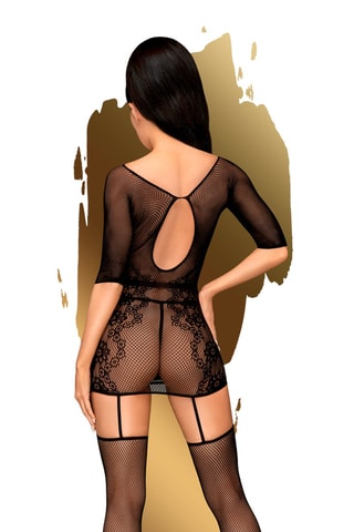 Bodystocking fantaisie High stakes Noir