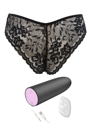 Culotte vibrante - Noir