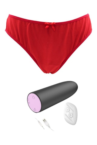 Culotte vibrante - Rouge