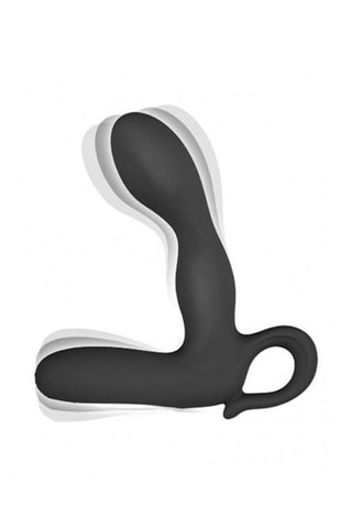 Stimulateur prostate waterproof et vibrant - Noir - 11 cm