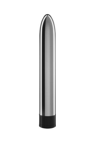 Vibromasseur Multi Vitesse - Argenté - 17 cm