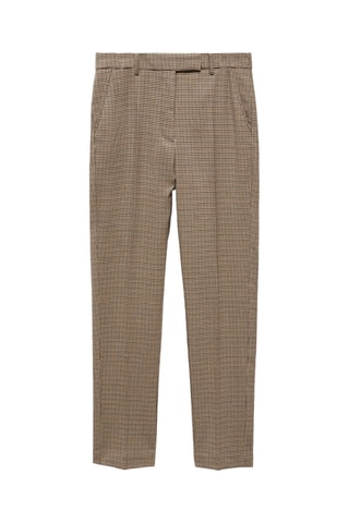 Pantalon skinny taille normale - Beige