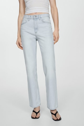 Jean droit taille normale - Bleu claro