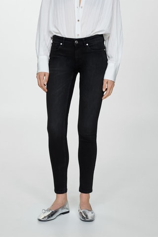 Jean skinny push-up - Denim Noir