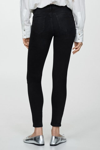 Jean skinny push-up - Denim Noir